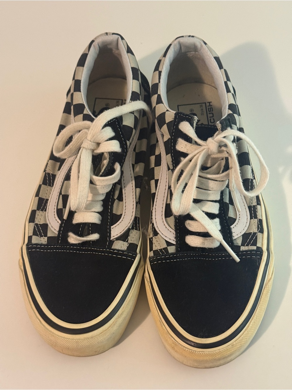 Vans Old Skool Checkerboard Sneakers Women’s Size 8